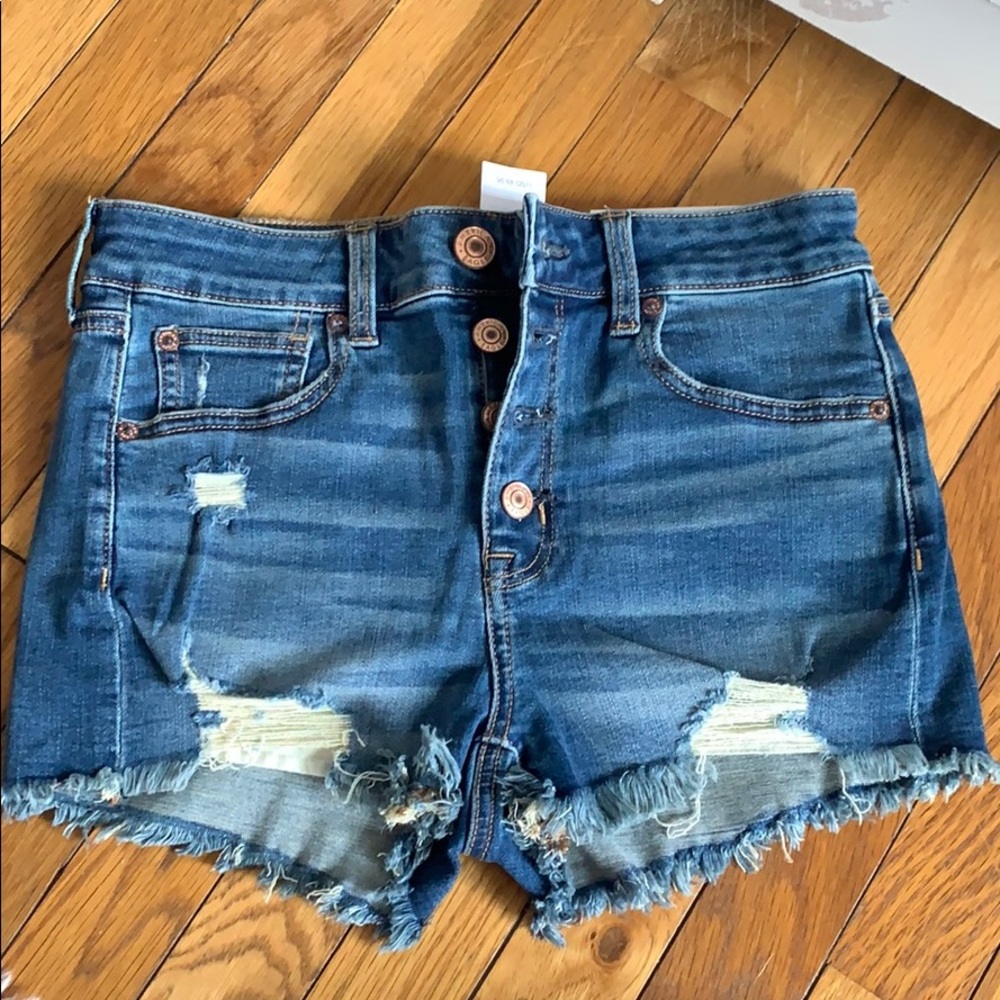 American Eagle Super Stretch High Rise Shorts